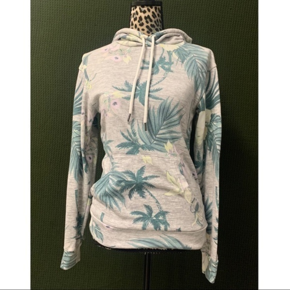 Floral Grey Sweater